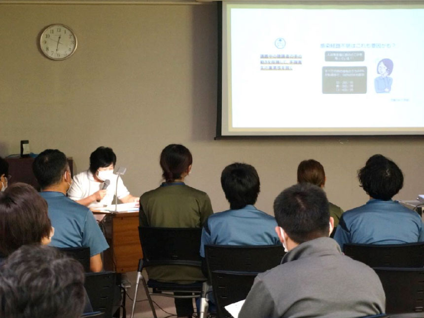 第2回看護補助者感染研修会を行いました